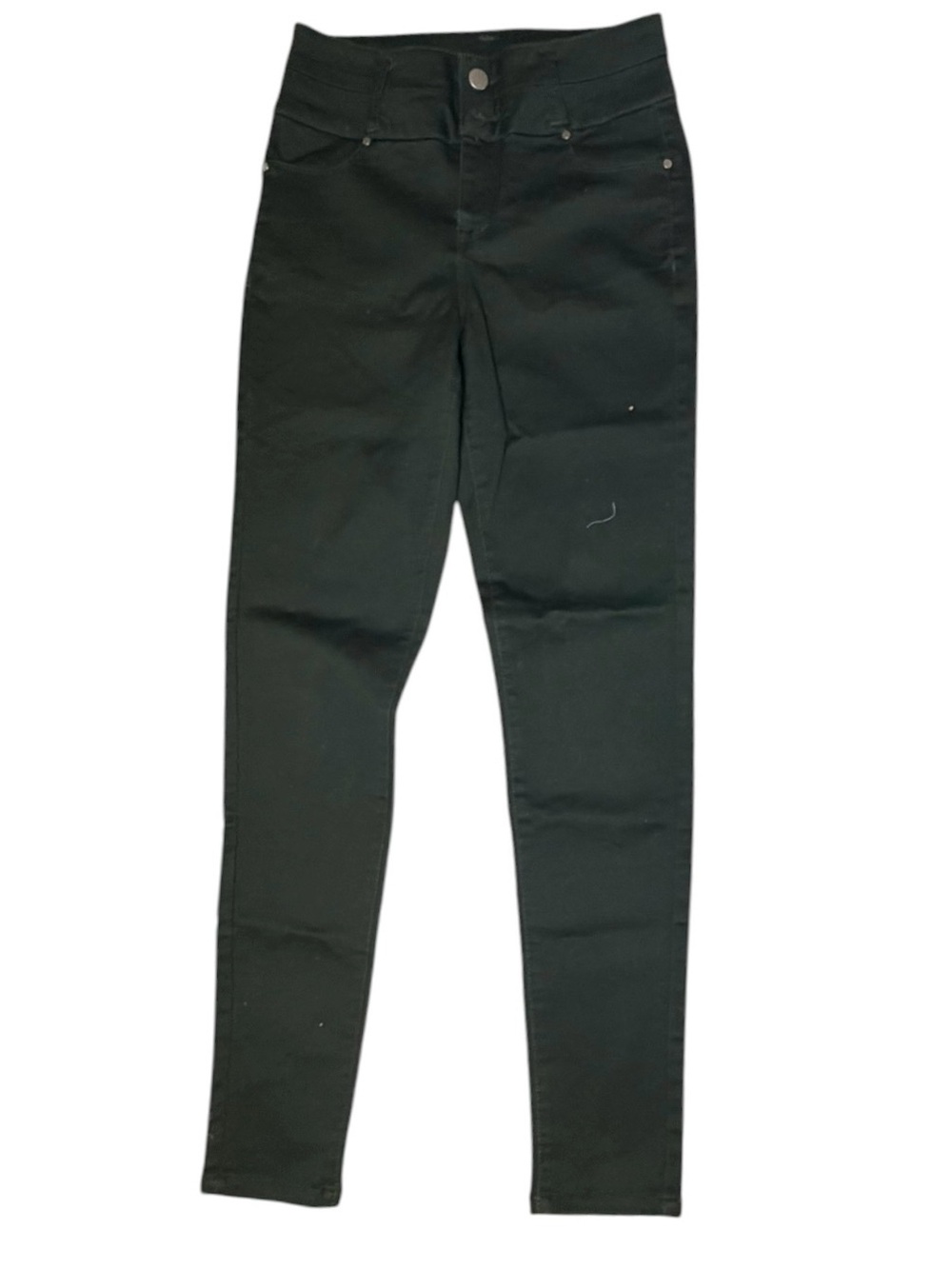 Sapphire Ink Juniors Size 3 Dark Green High Rise Skinny Stretch Pants